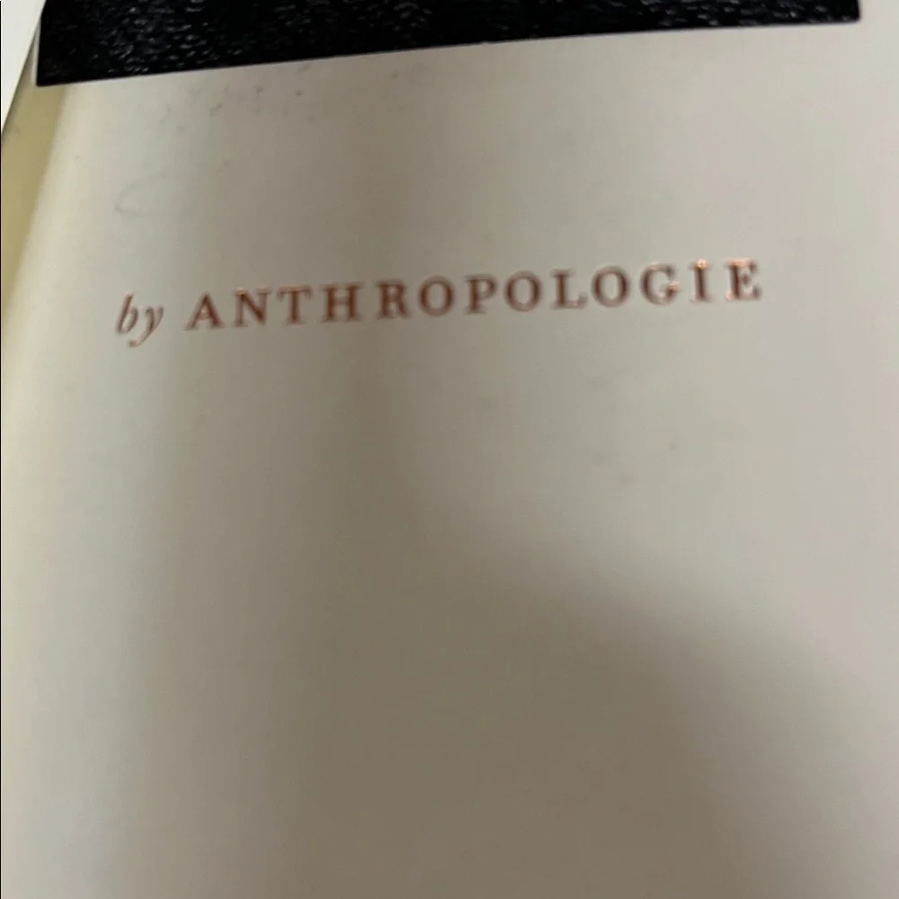 Anthropologie Black Daisy Tights Size Large